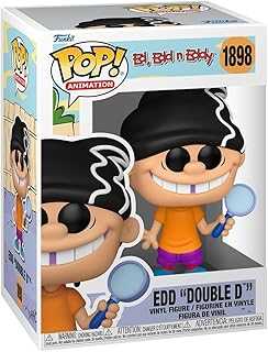Pop Animation: Ed EDD N Eddy - Double D - Collectable Vinyl Figure - Gift Idea - Official Merchandise - Toys for Kids & Adults - Cartoon/Animation Fans - Model Figure for Collectors